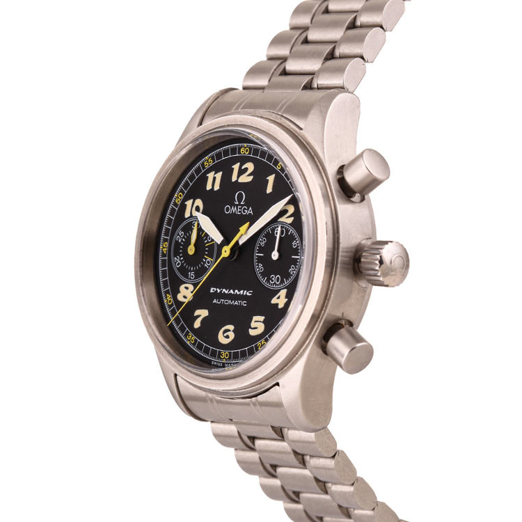 تصویر از راست Omega Dynamic Chronograph Steel