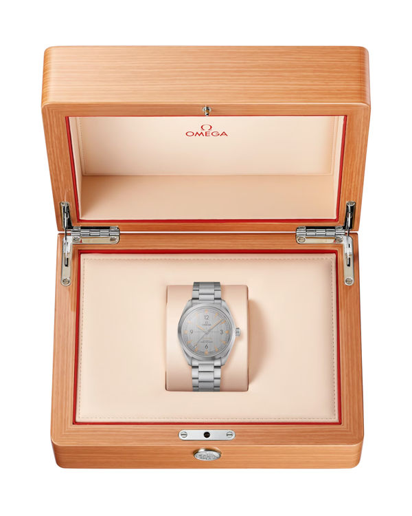 Seamaster Railmaster 40mm نمای داخل پک
