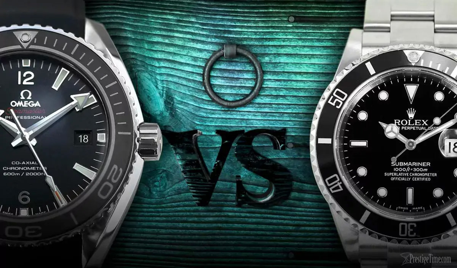 مقایسه ساعت‌های امگا و رولکس (Omega vs Rolex) قسمت اول