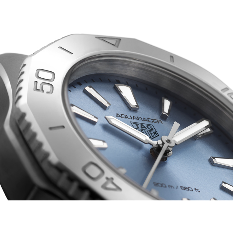 تگ هویر آکواریسر 30mm آبی جزئیات صفحه
