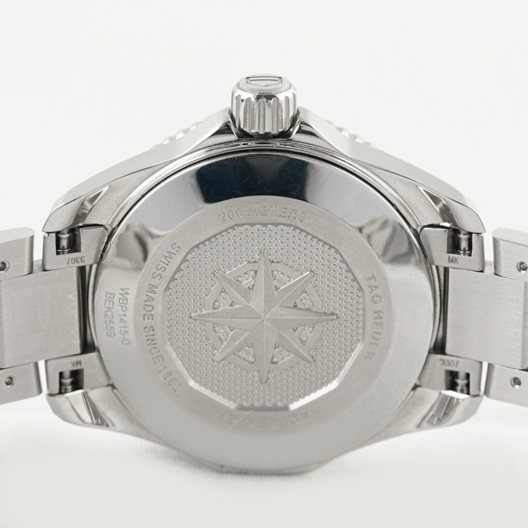 تگ هویر آکواریسر 30mm آبی - پشت صفحه