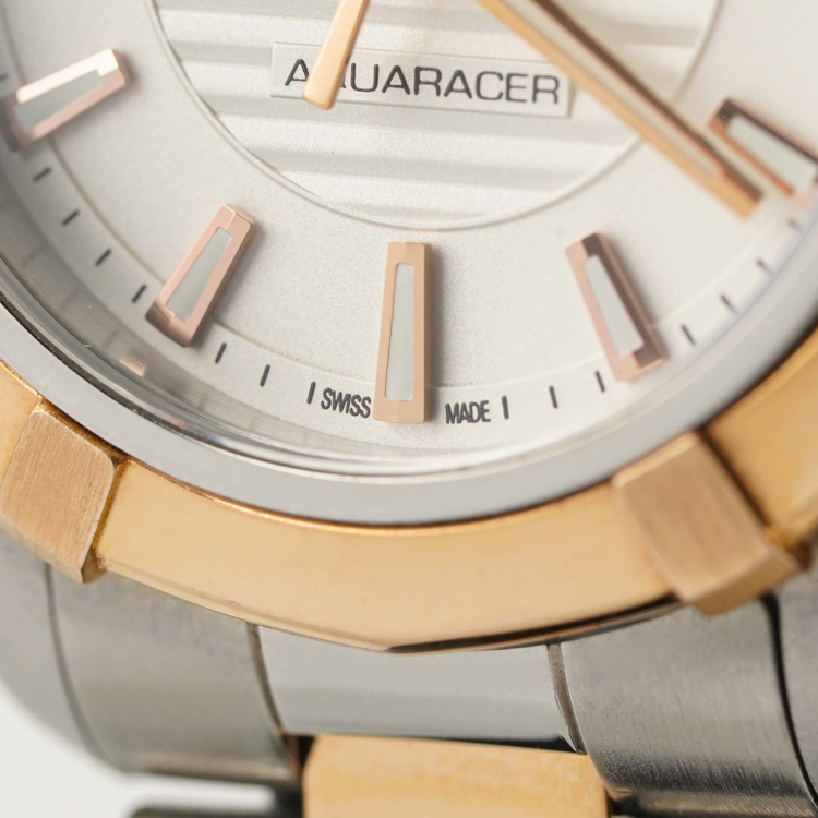 تگ هویر آکواریسر 27mm رزگلد - جزئیات صفحه