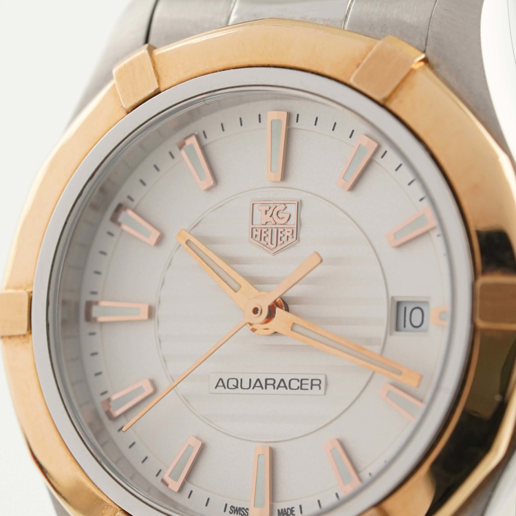 تگ هویر آکواریسر 27mm رزگلد - جزئیات صفحه