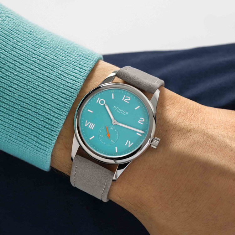 نوموس کلاب 38mm-آبی-کوکی - روی مچ