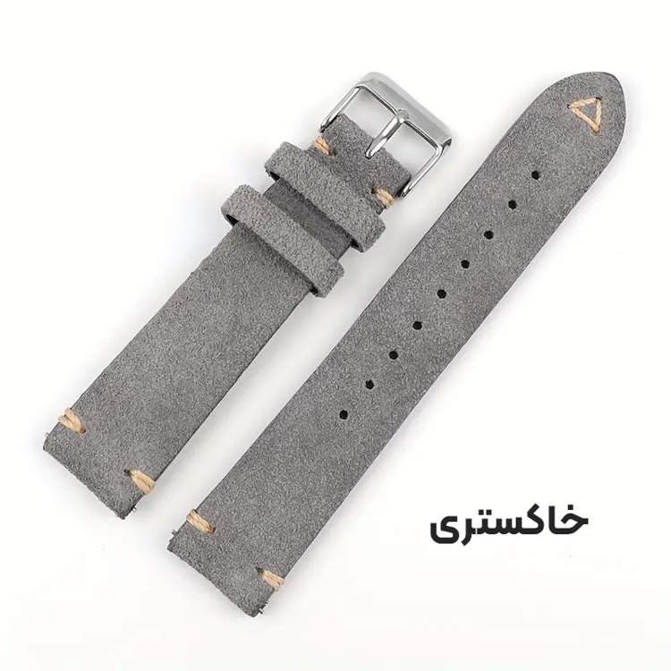 بند های جیر-چرم-خاکستری 