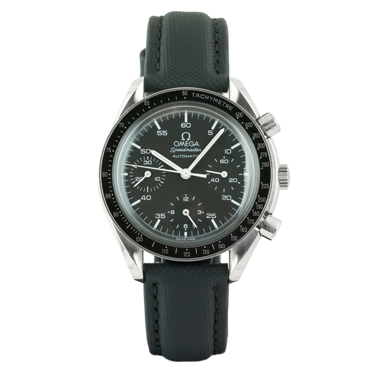 امگا اسپیدمستر ردوسد - بند چرمی - نمای کلی