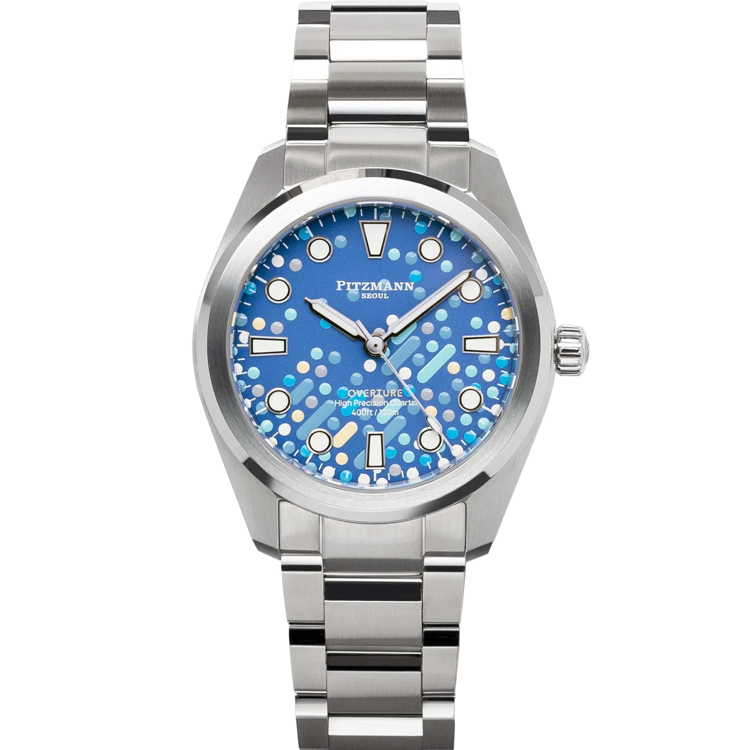 پیتزمن اورچور (Overture) - آبی - نمای روبرو