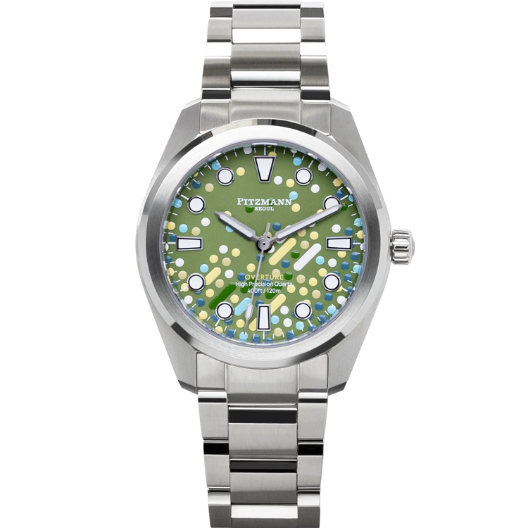 پیتزمن اورچور (Overture) - سبز - نمای روبرو