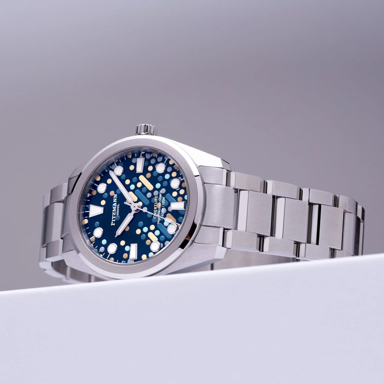 پیتزمن اورچور (Overture) - آبی نفتی - نمای کلی