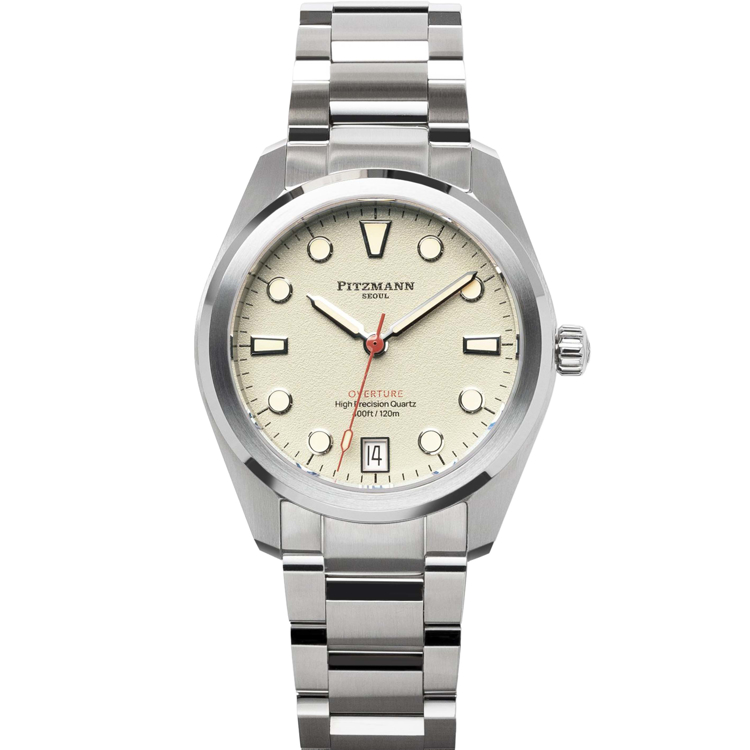 پیتزمن اورچور (Overture) - Date - کرمی ماسه‌ای - نمای روبرو