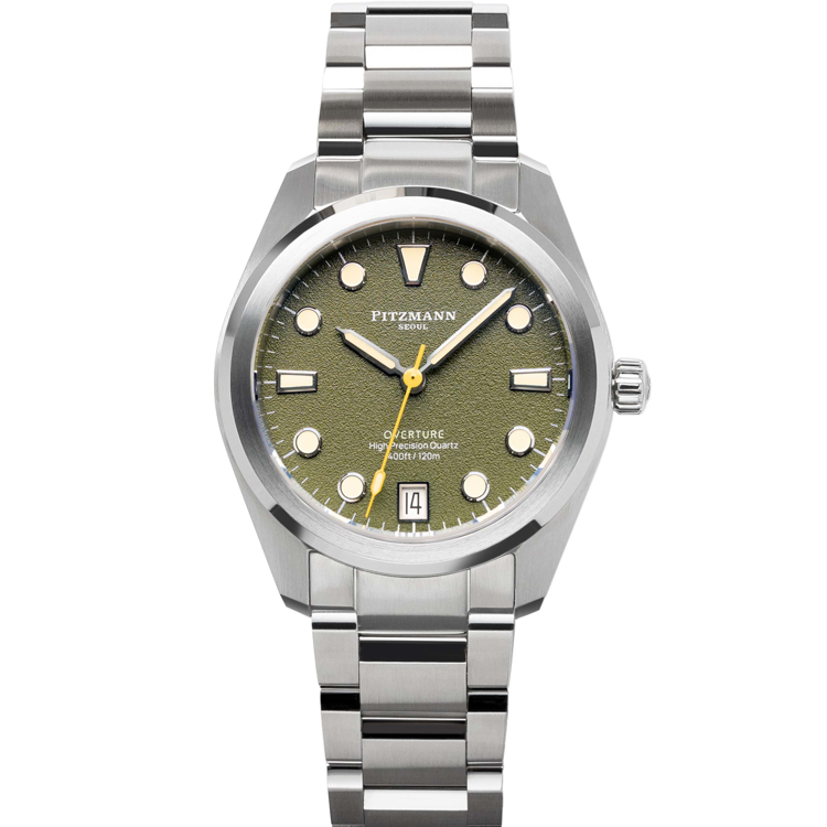 پیتزمن اورچور (Overture) - Date - سبز خاکی - نمای روبرو