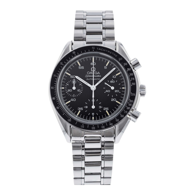 امگا اسپیدمستر ردوسد - بند فلزی - نمای روبرو