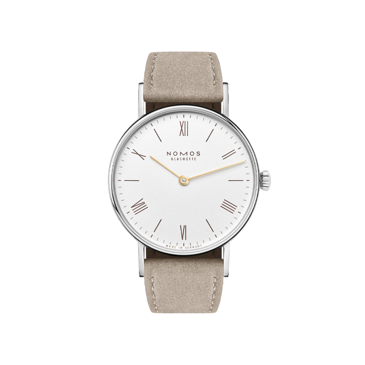 نوموس لودویگ 3۳mm-دو عقربه-سفید - نمای کلی