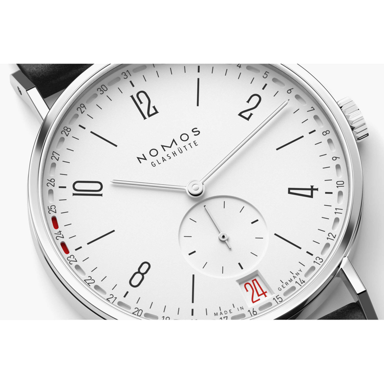 نوموس تنگنته، 3۷.۵mm-سفید-کوکی-2Date پشت شیشه - جزئیات 