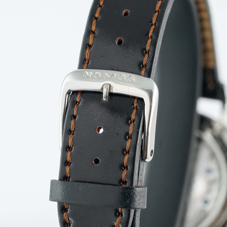 نوموس کلاب 36mm-آبی Ace Jewelers-کوکی-پشت قاب شیشه‌ای-تولید محدود - بند